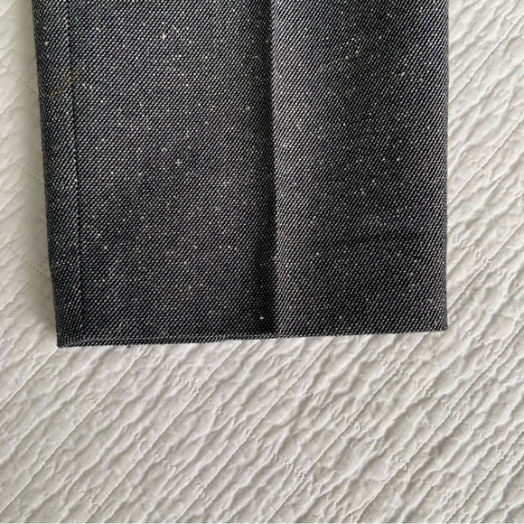 ANN TAYLOR CLASSIC GRAY COTTON BLEND STRAIGHT LEG PANT TROUSER / LINED / 8 - Picture 8 of 13